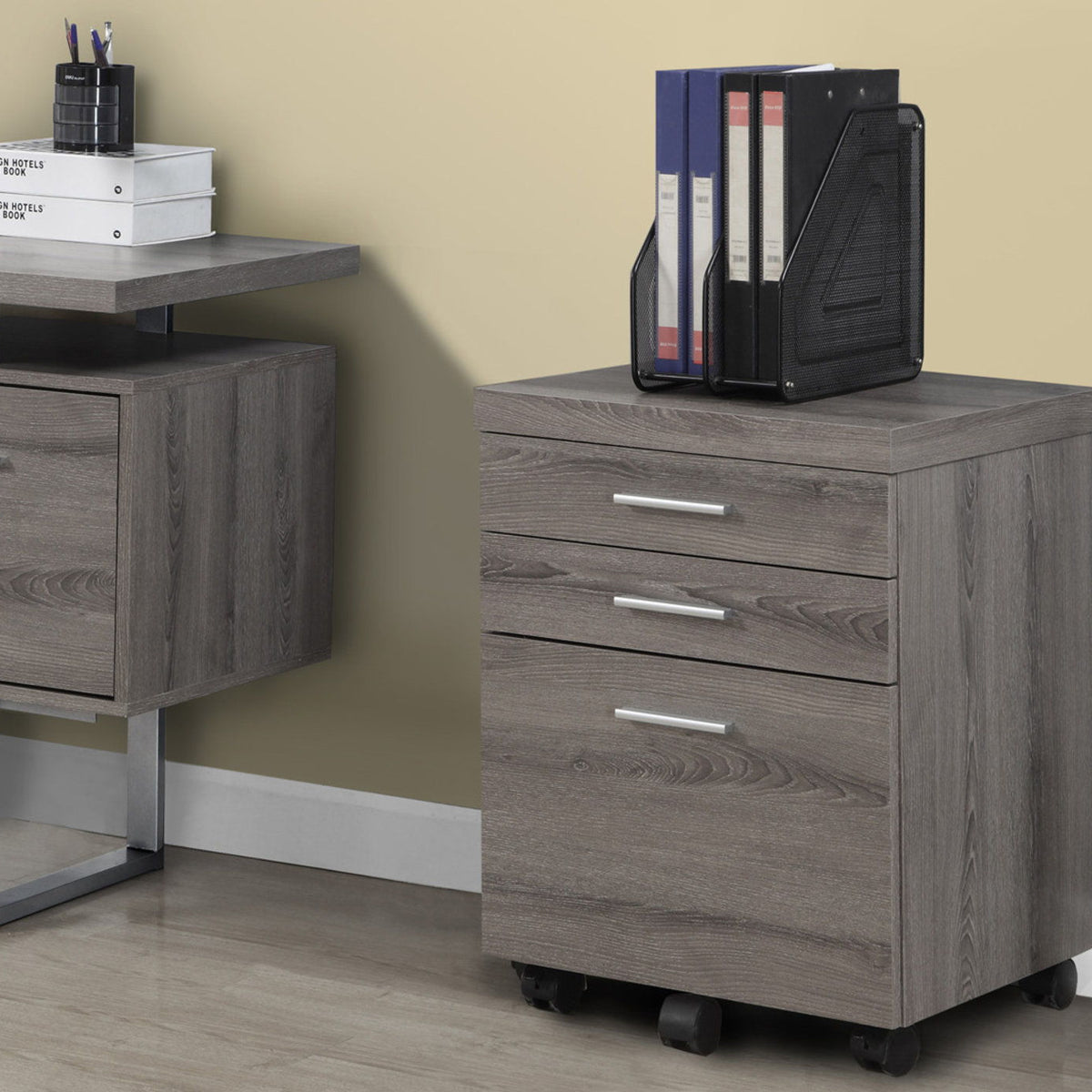 File Cabinet, Rolling Mobile, Storage Drawers, Printer Stand, Office, Contemporary & Modern