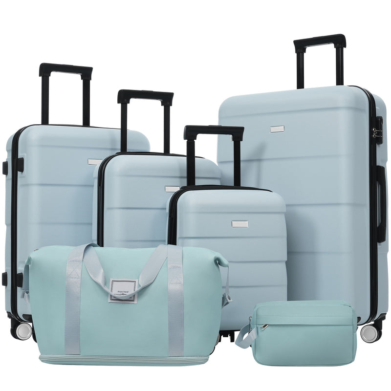 Hardshell Luggage Set 6 Piece With Duffel & Toiletry Bag