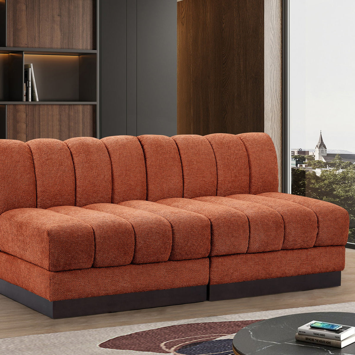 Quinn - 2 Seat Modular Armless Sofa