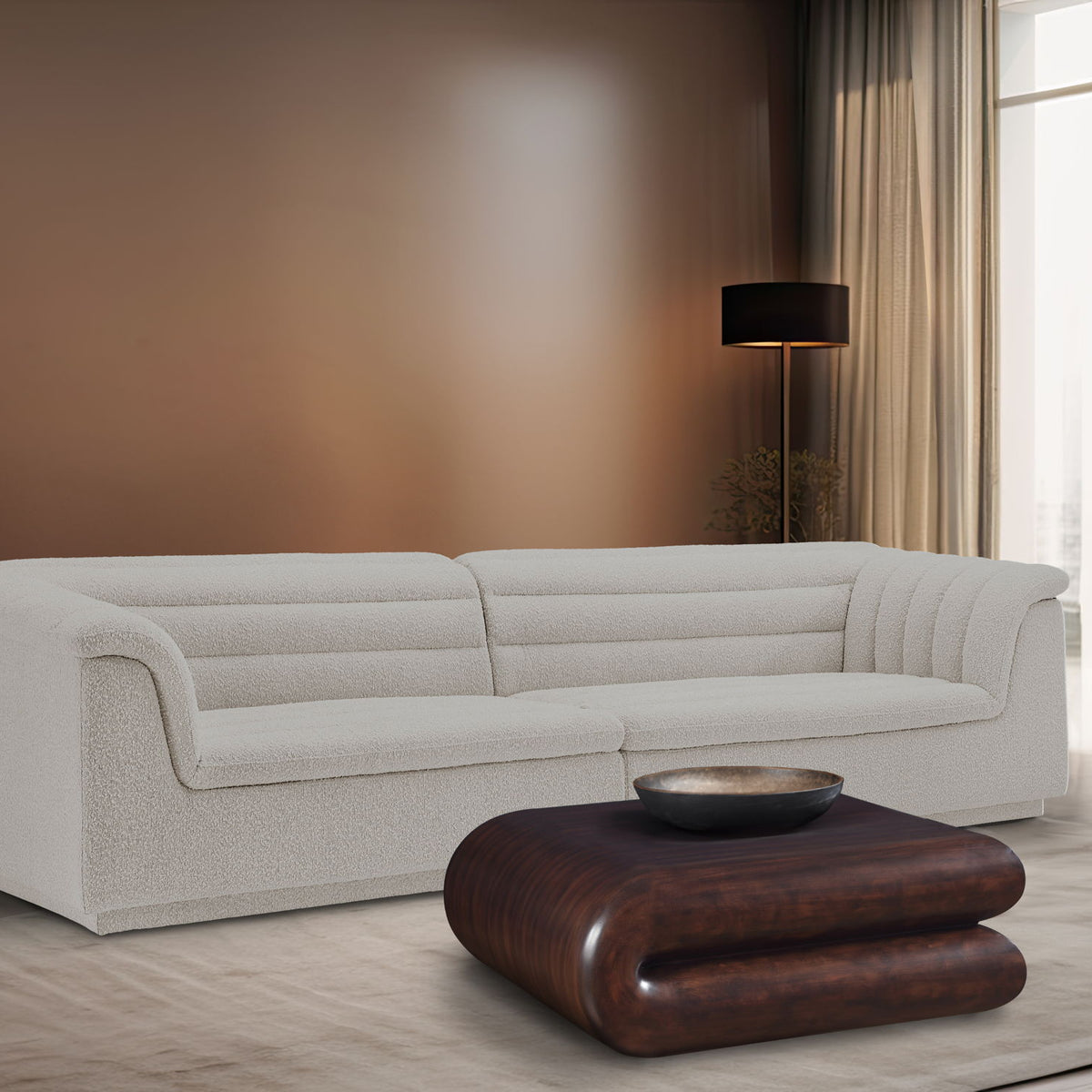 Cascade - Boucle Modular Sofa