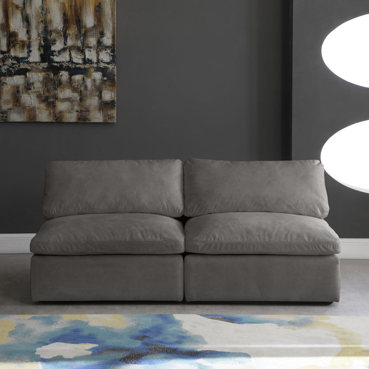 Cozy - Modular Armless 2 Seat Sofa