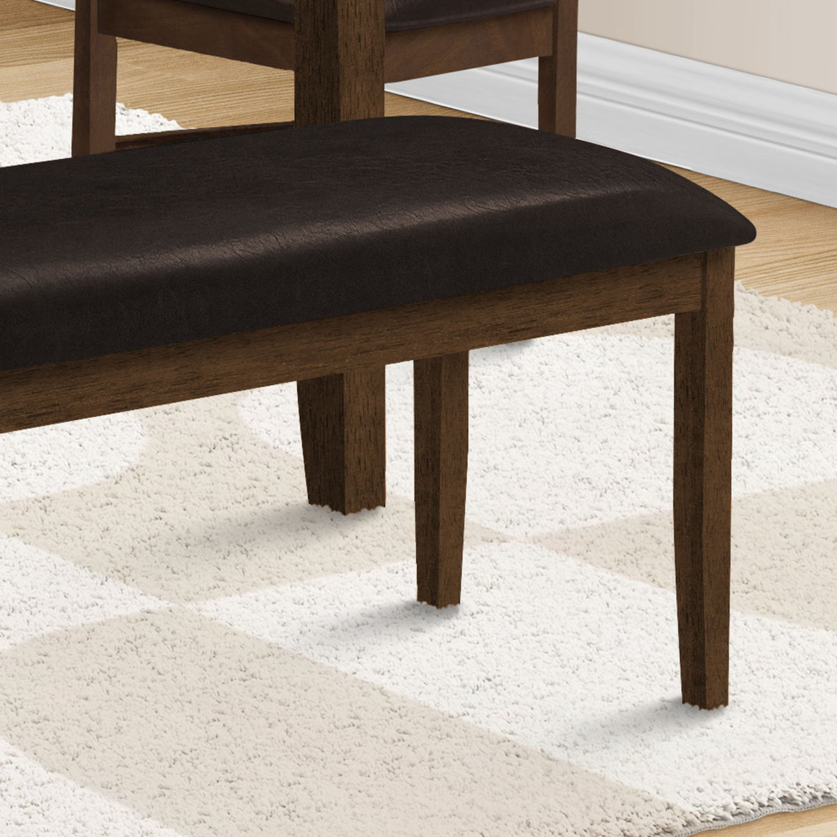 Bench, Rectangular, Hallway, Upholstered, Transitional