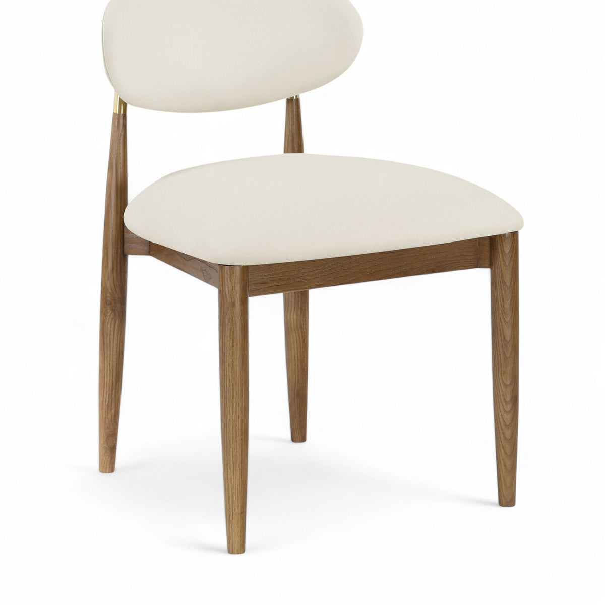Riccio - Side Chair (Set of 2) - Walnut Frame