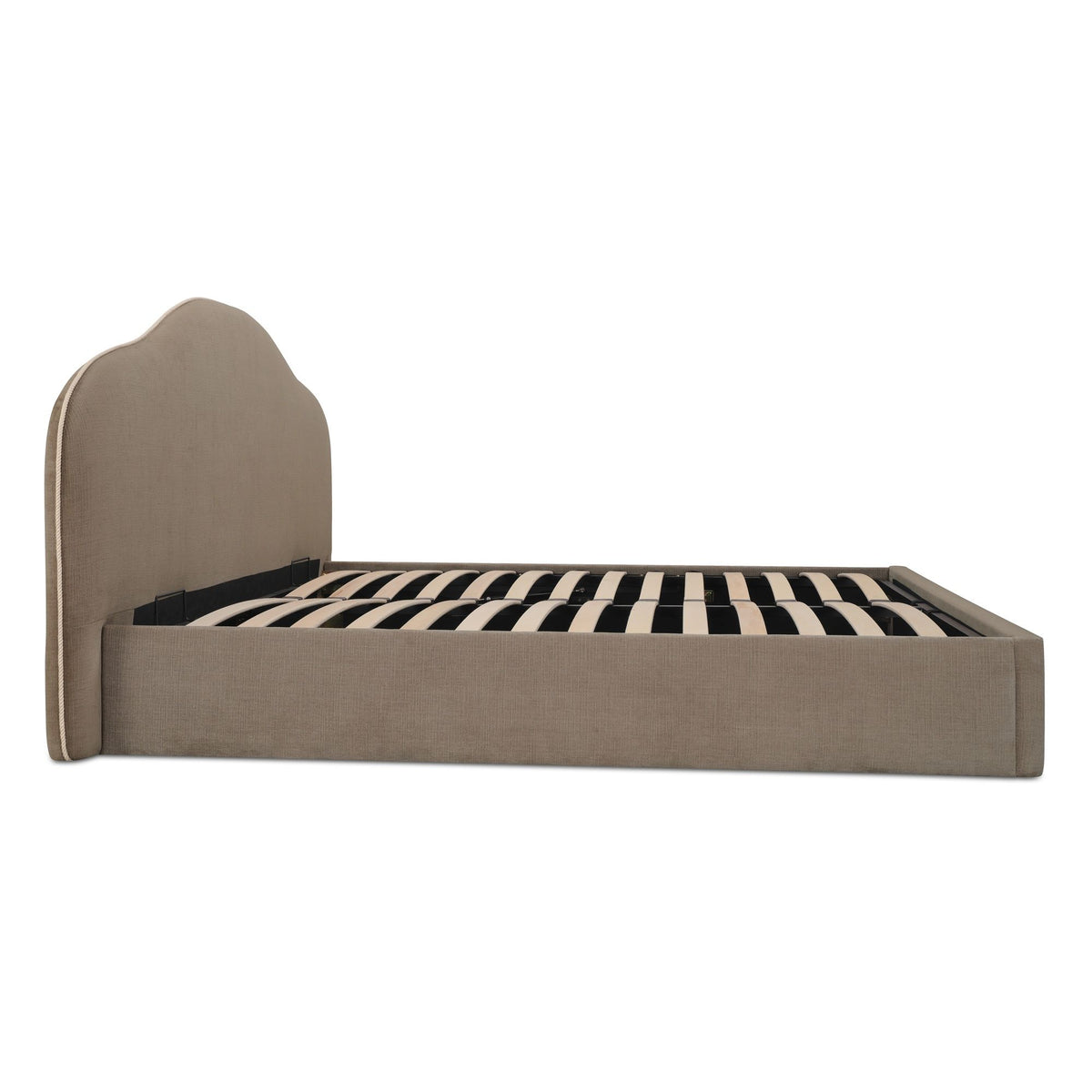 Maggie - Queen Storage Bed - Taupe