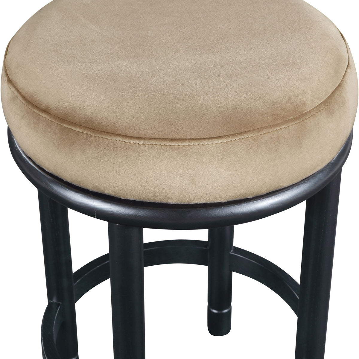 Monette - Counter Stool With Black Base