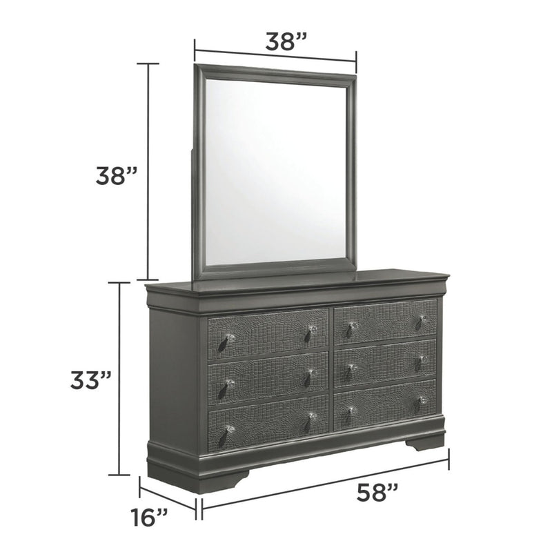 Blaze - 6 Drawer Dresser