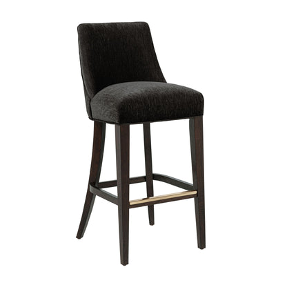 Manhattan Beever - Chenille Wood Stool