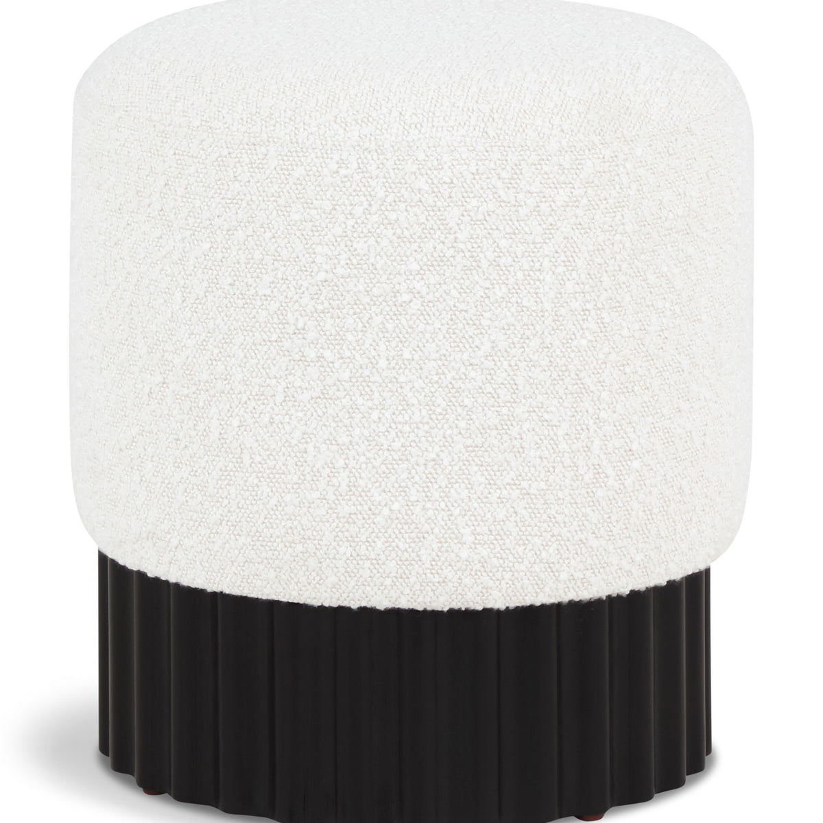 Veranda - Ottoman / Stool With Black Base