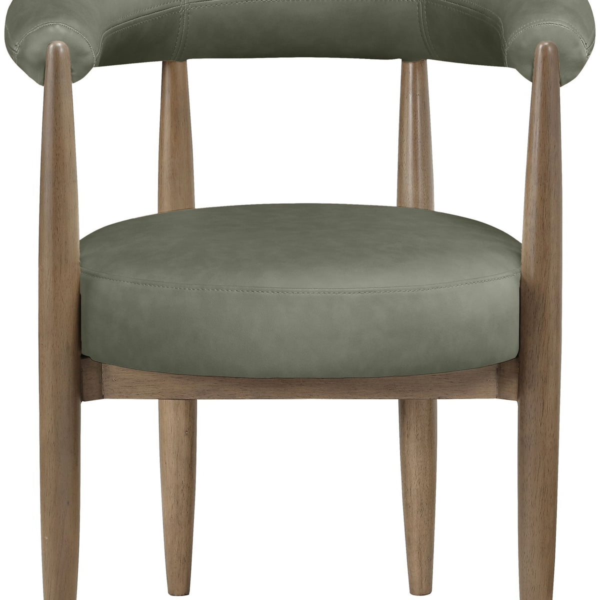 Sable - Vegan Leather Upholstered Dining Chair (Set of 2) - Brown Base
