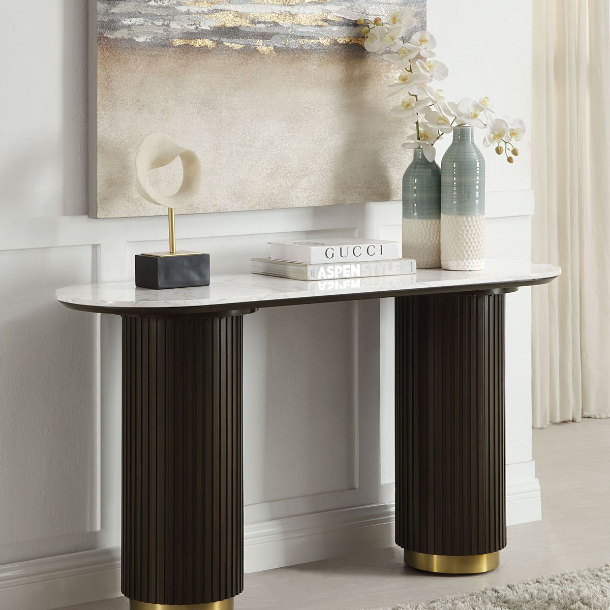 Manilla - Table With Marble Top