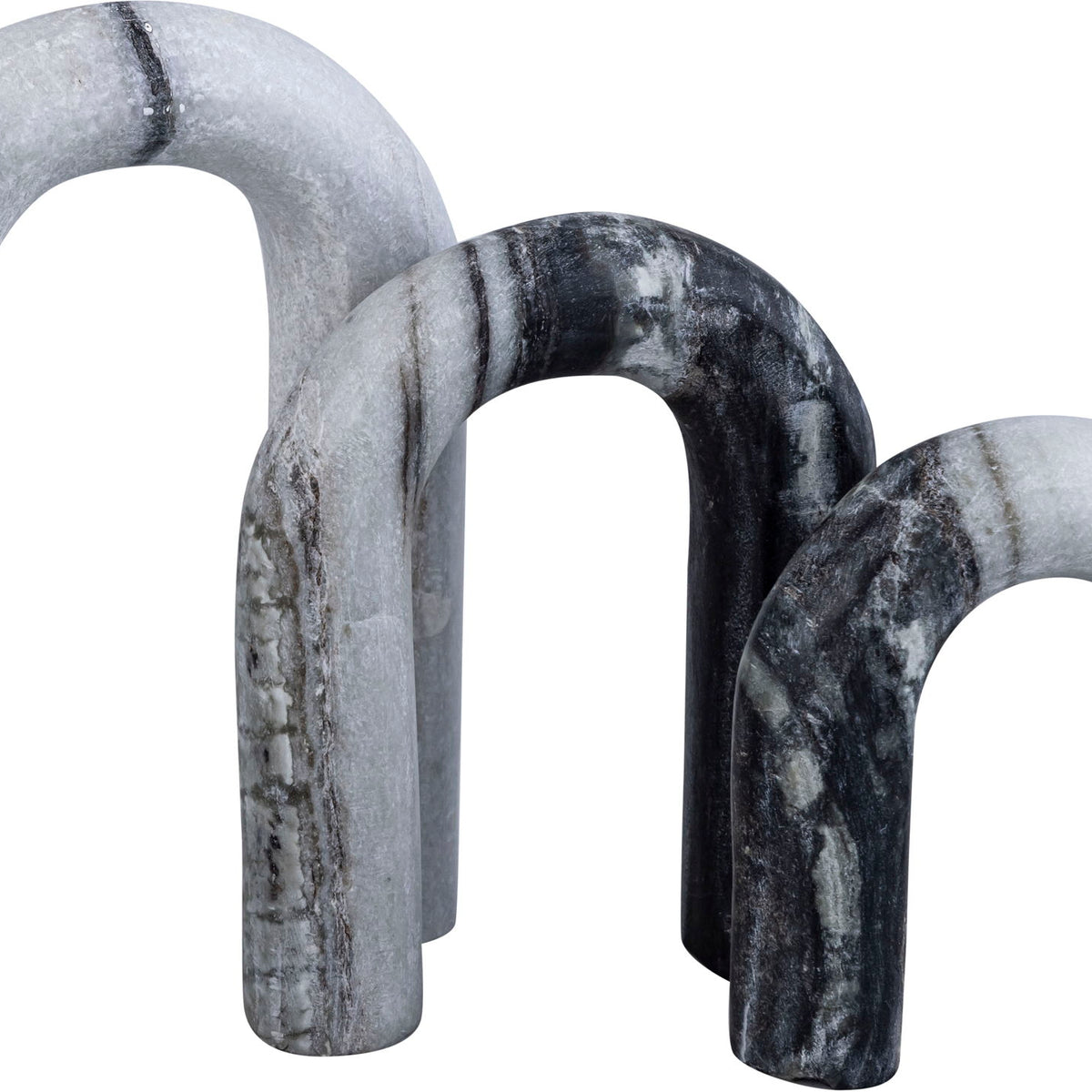 Arco - 3 Piece Marble Decorative Object