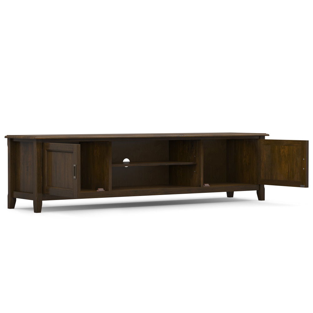 Burlington - Low TV Media Stand - Mahogany