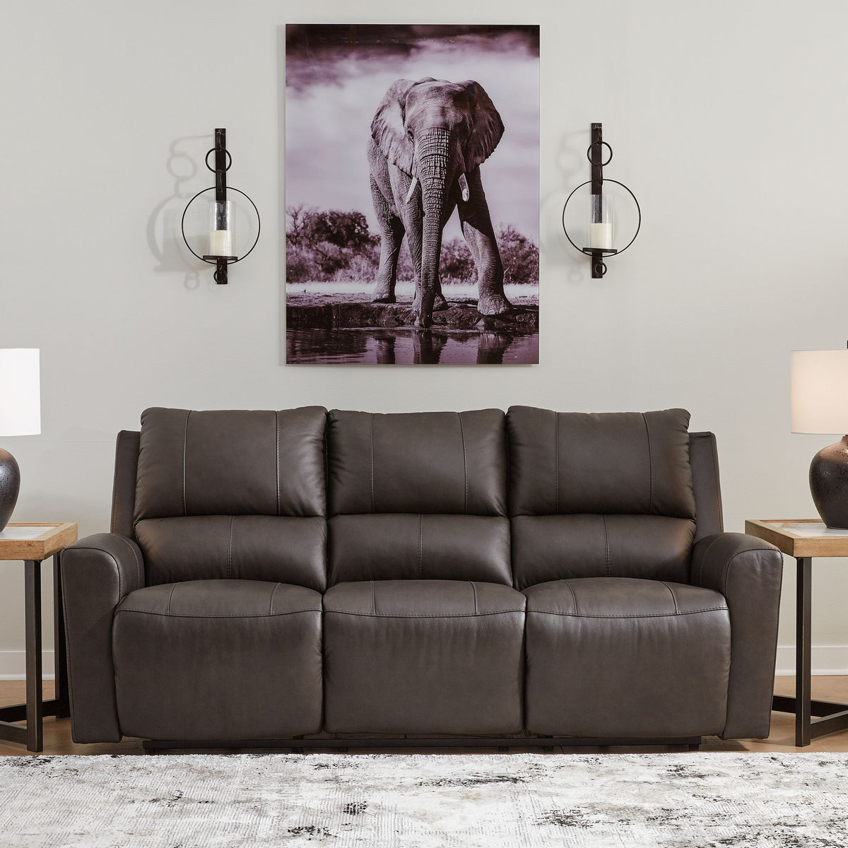 Boxmere - Storm - Reclining Power Sofa