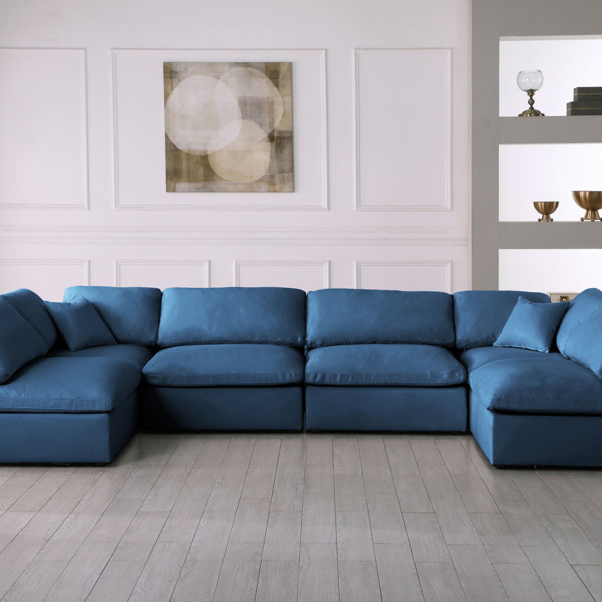 Plush - 6 Piece Modular Sectional