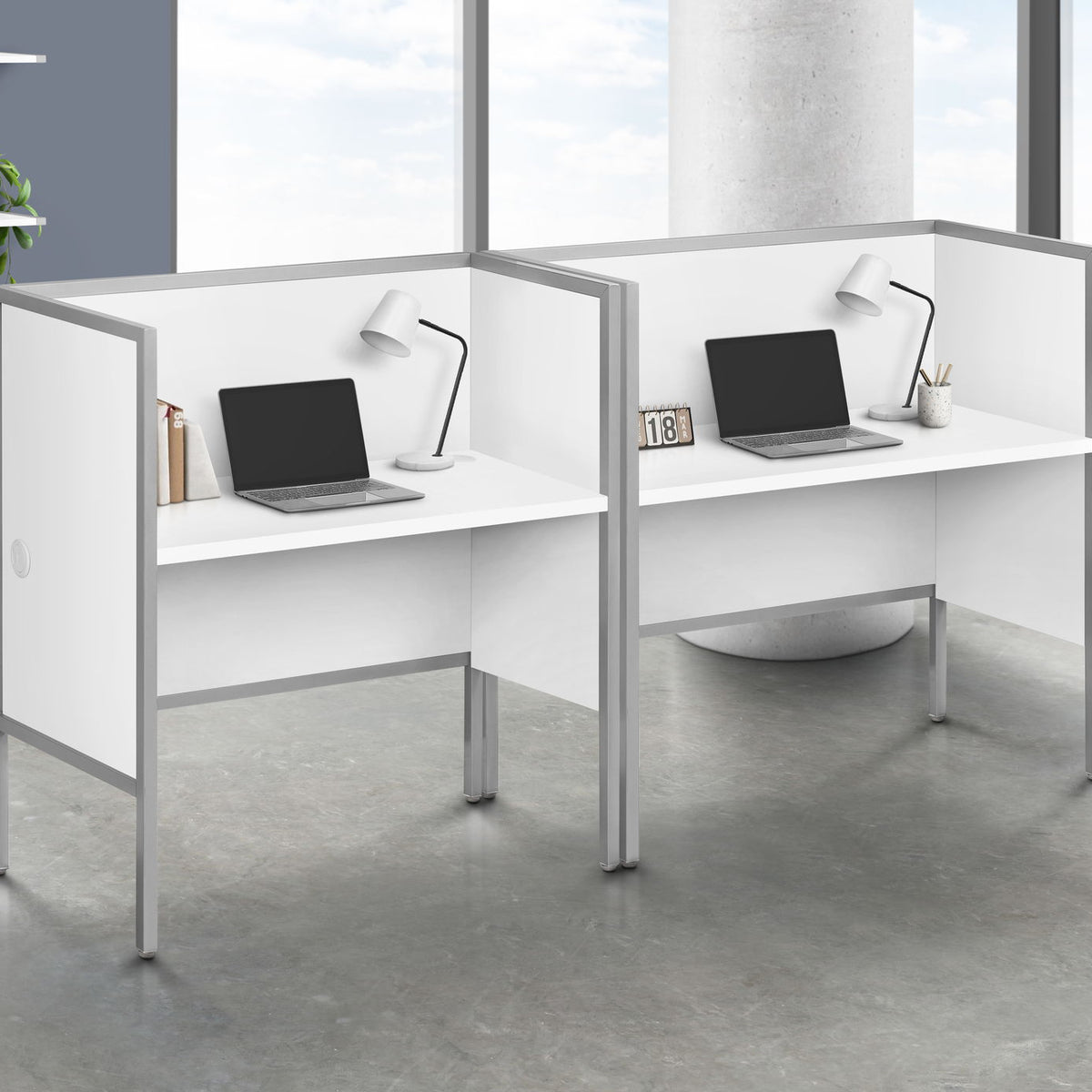 Office Cubicle, Desk, Commercial Grade, Contemporary & Modern