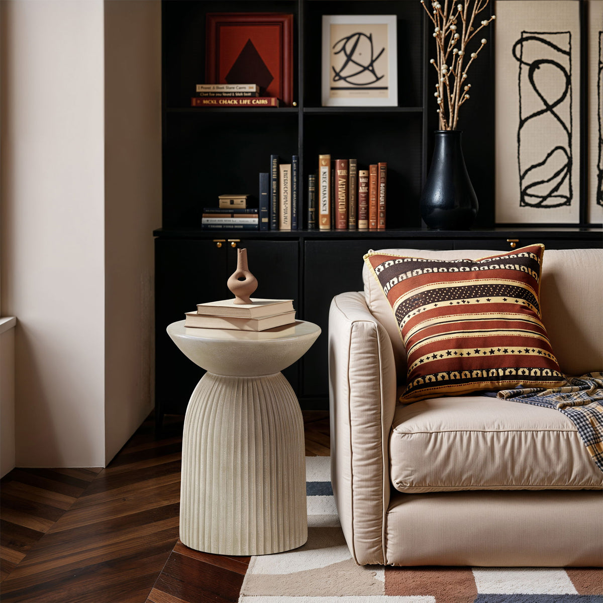 Opani - Concrete End Table