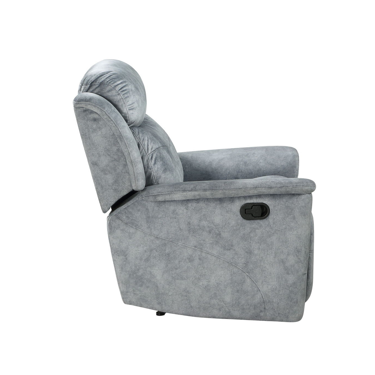Mariana - Manual Recliner Sofa - Silver Gray