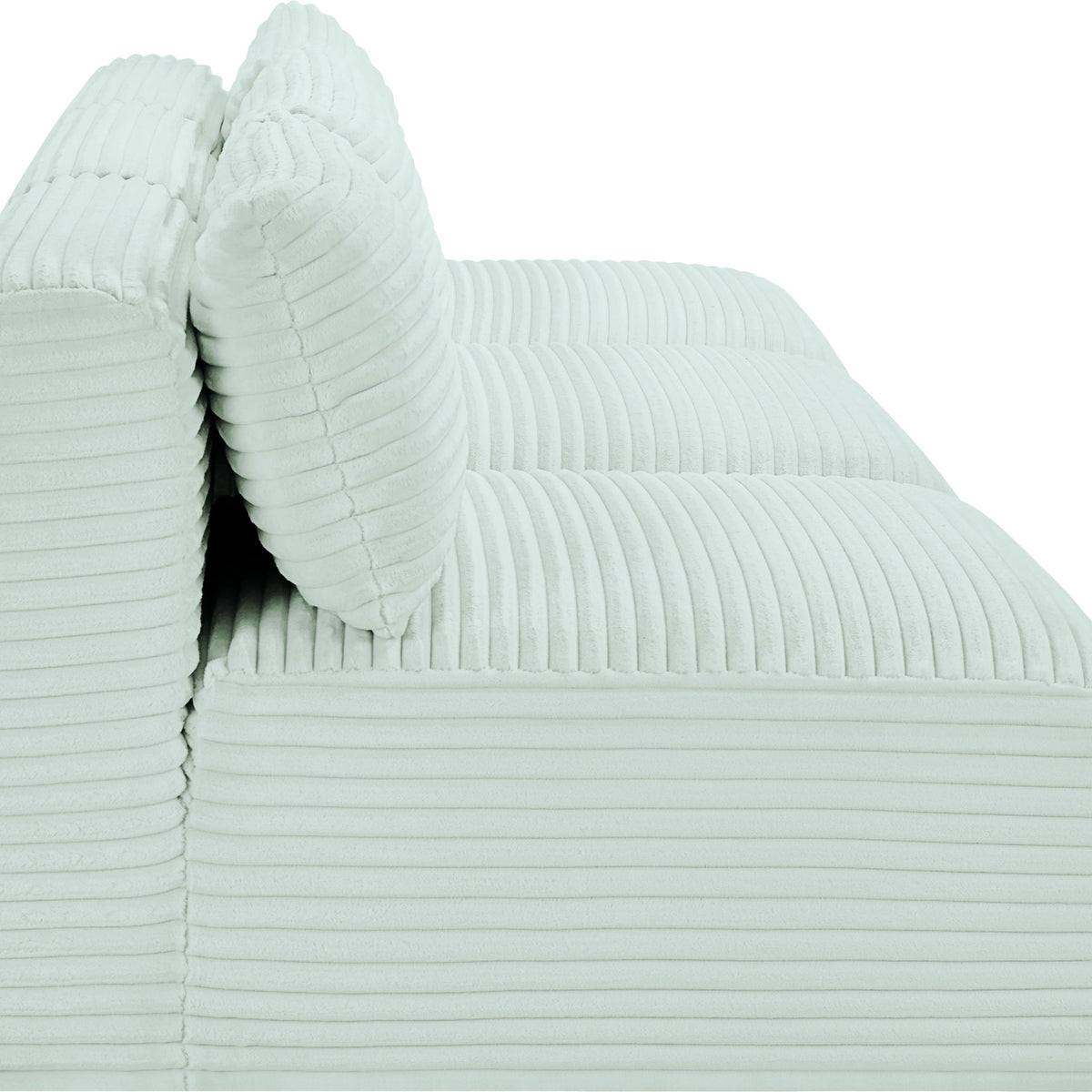 Shaggy - 3 Seat Modular Armless Sofa