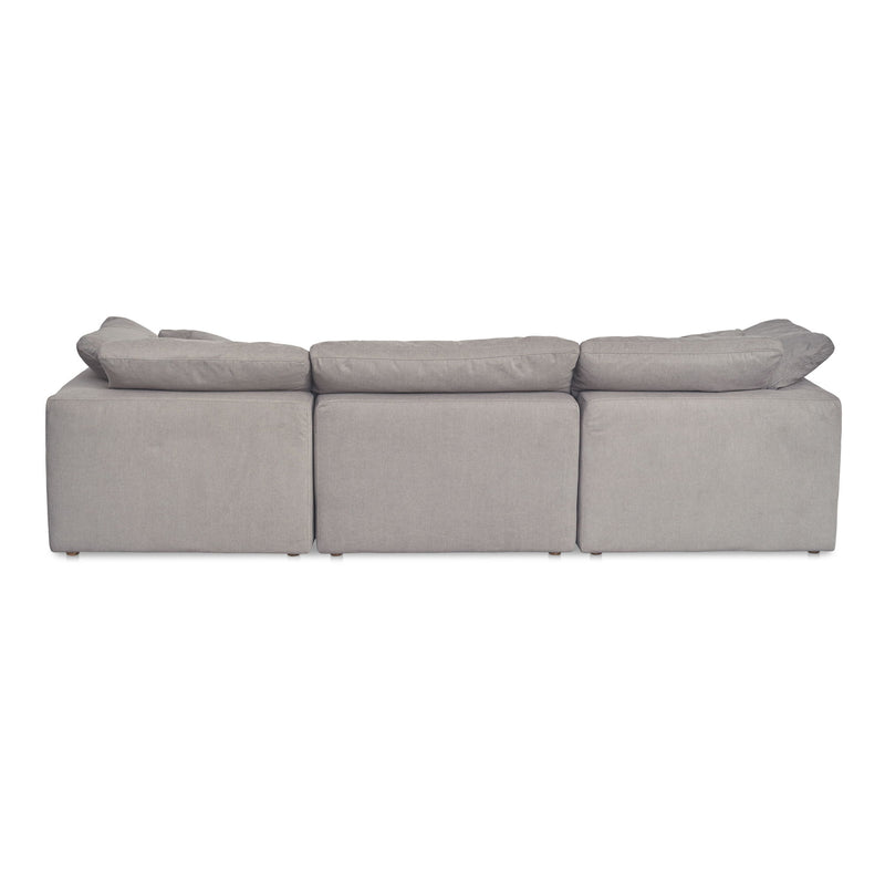 Terra - Performance Fabric Modular Sofa - Light Gray