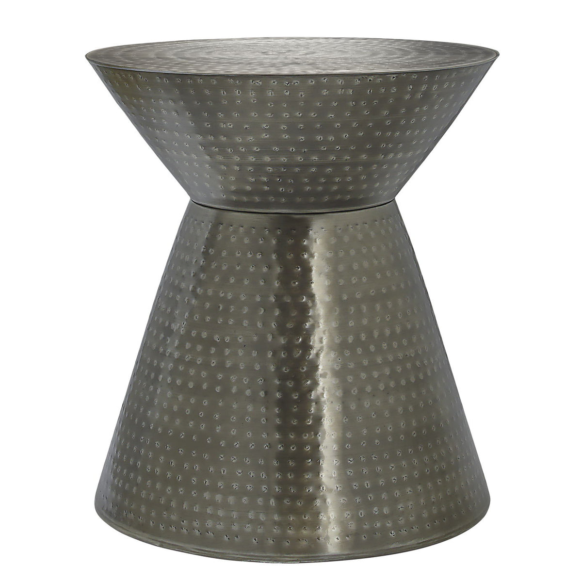 Drum Accent Side Table, Contemporary & Modern Elegant Design