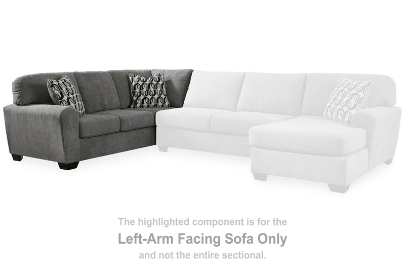 Birkdale Court - Laf Sofa - Gray