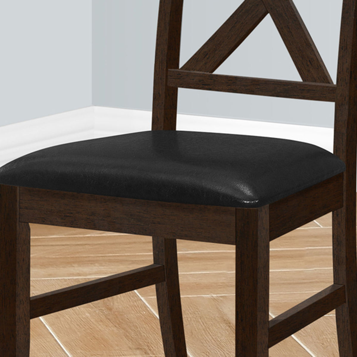 Dining Chair Side, Upholstered For Dining Room, Transitional (Set of 2)