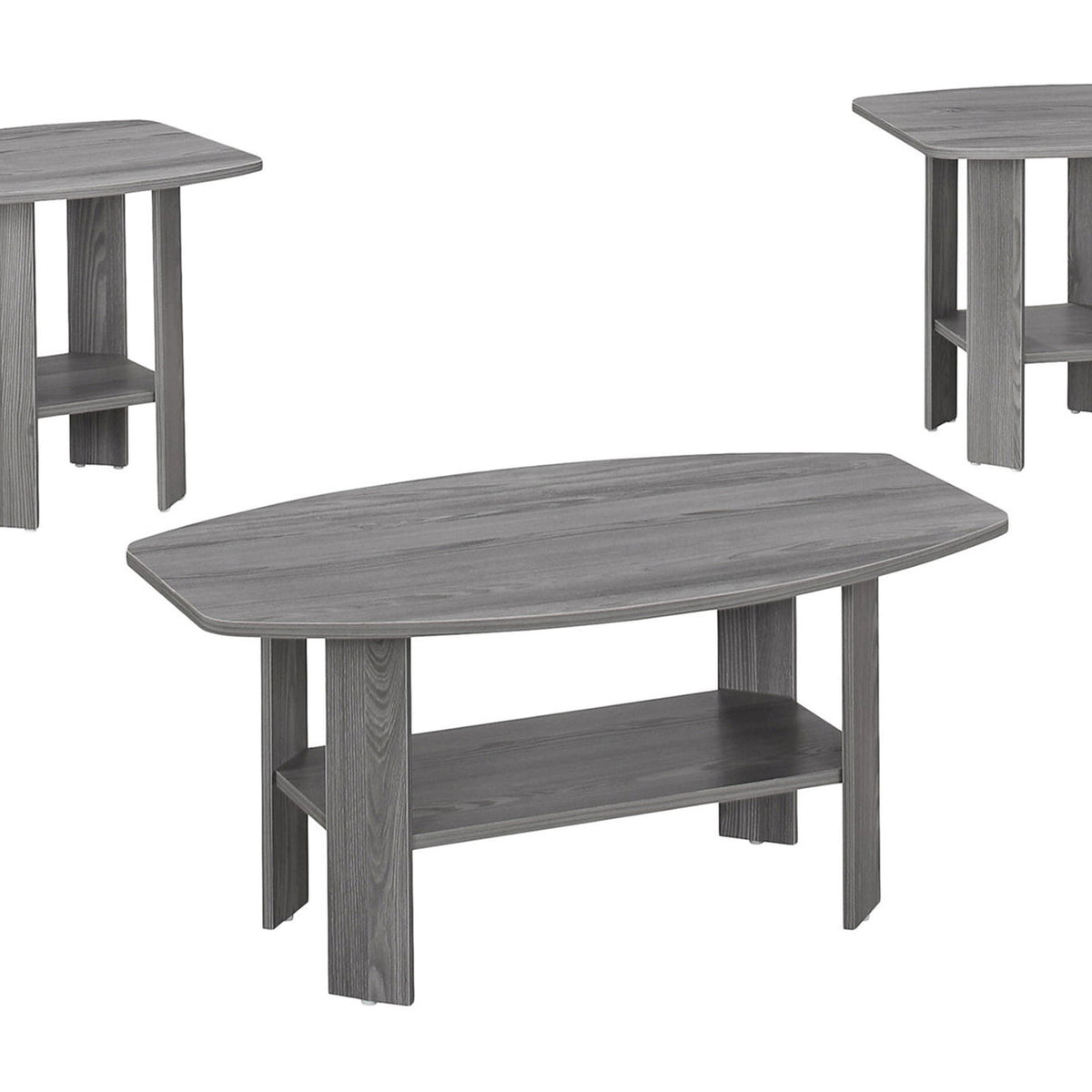 Table Set, Coffee, End, Side, Accent For Living Room (Set of 3)