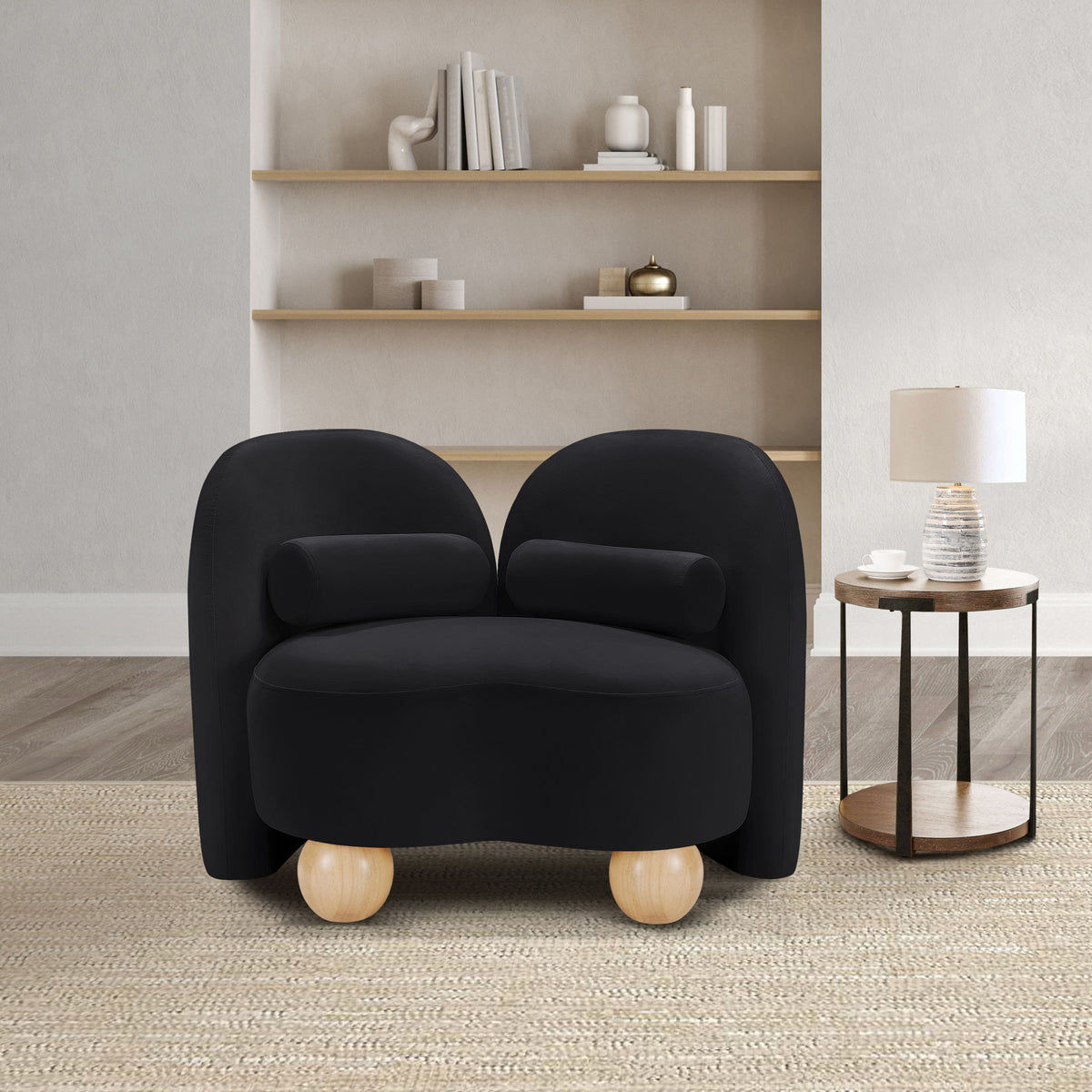 Daphne - Velvet Chair