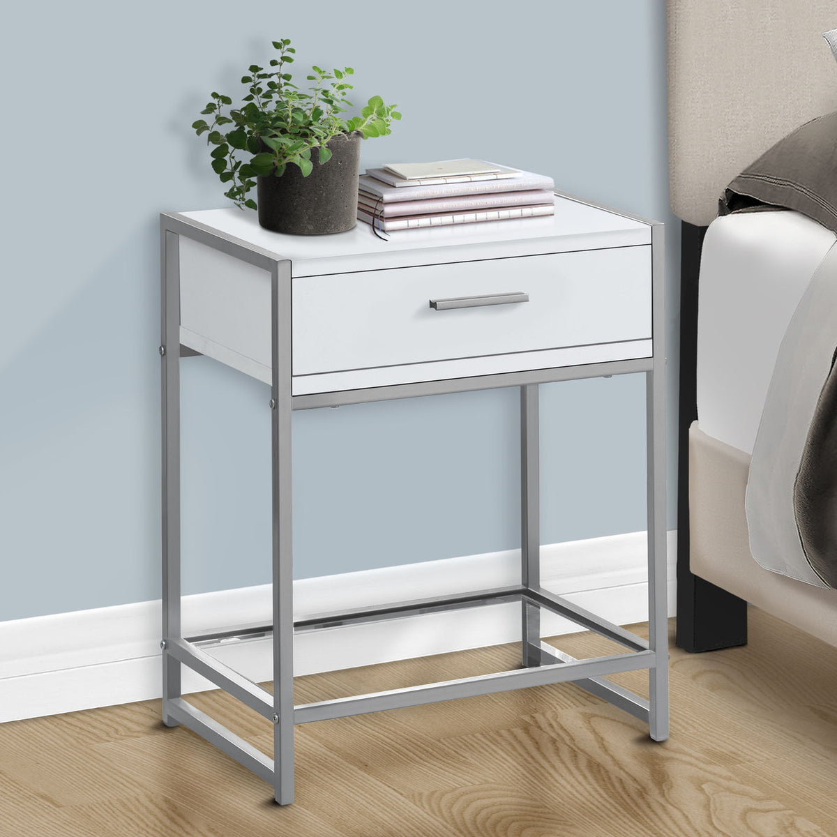 Versatile Accent Side Table, Storage Drawer