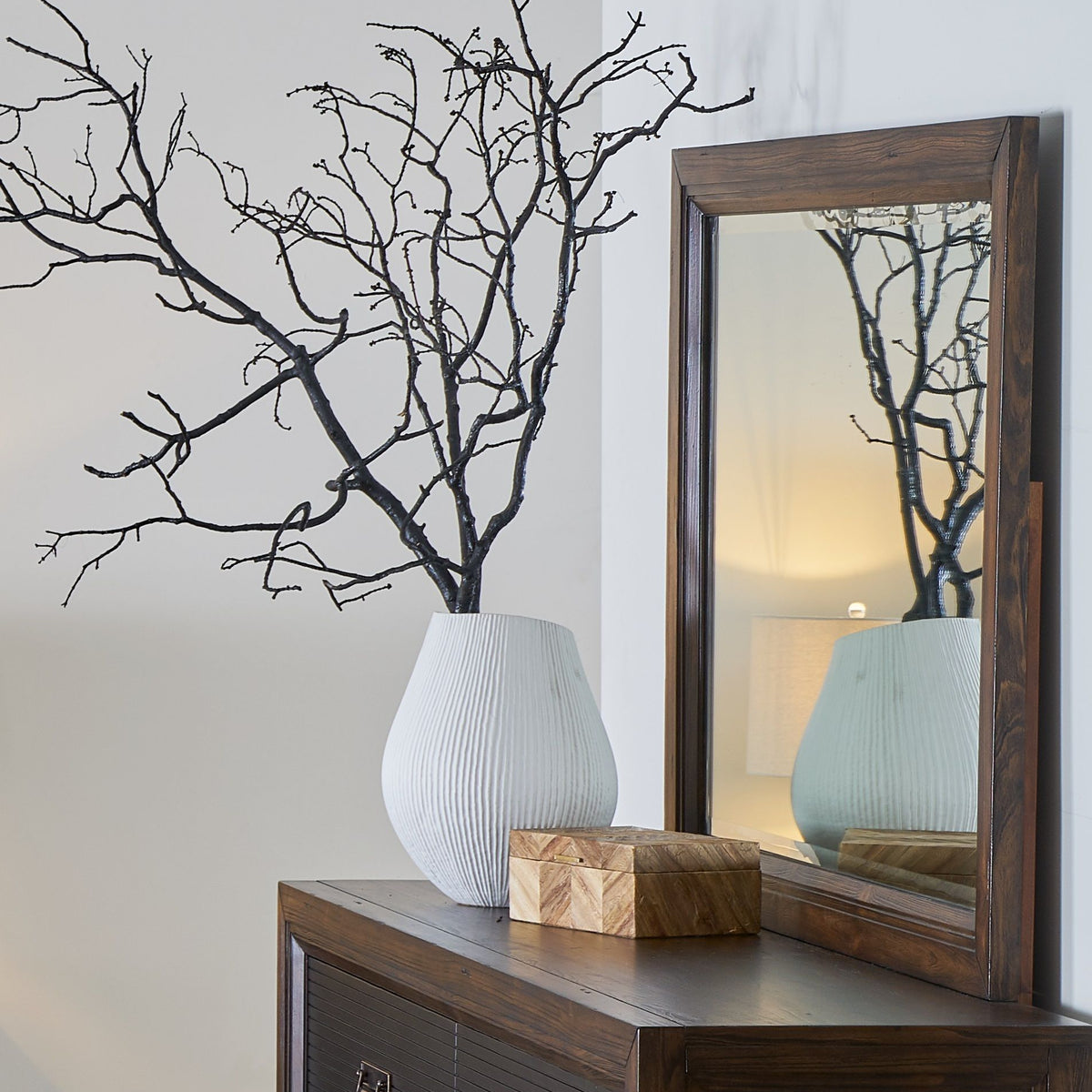 Branson - Mirror - Rustic Buckeye