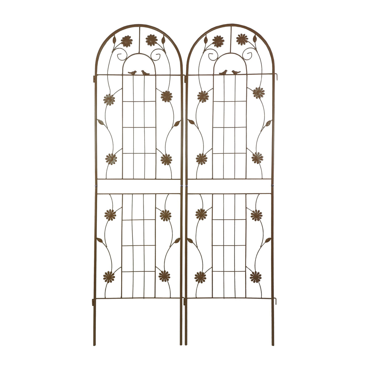 Metal Garden Trellis Rustproof Trellis For Climbing Plant Outdoor Flower Support