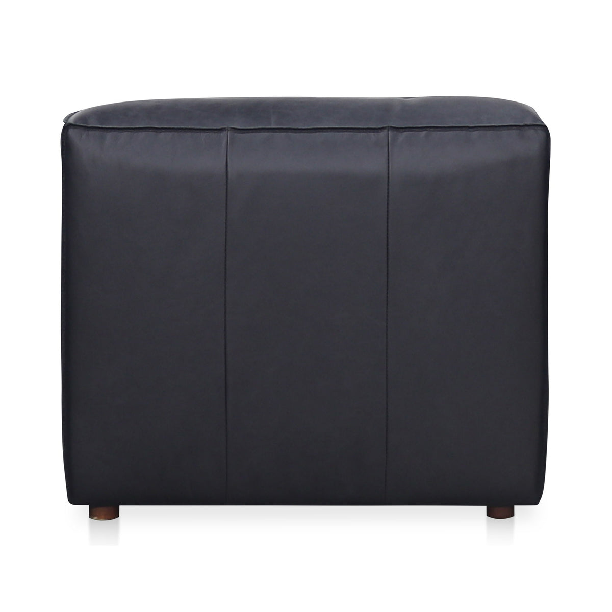 Form - Leather Slipper Chair - Vantage Black