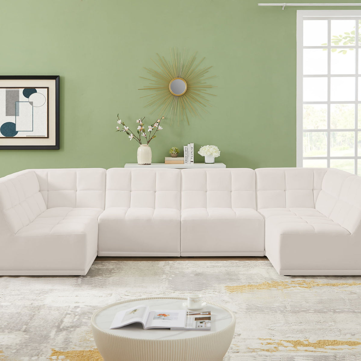 Relax - 6 Piece Modular Sectional