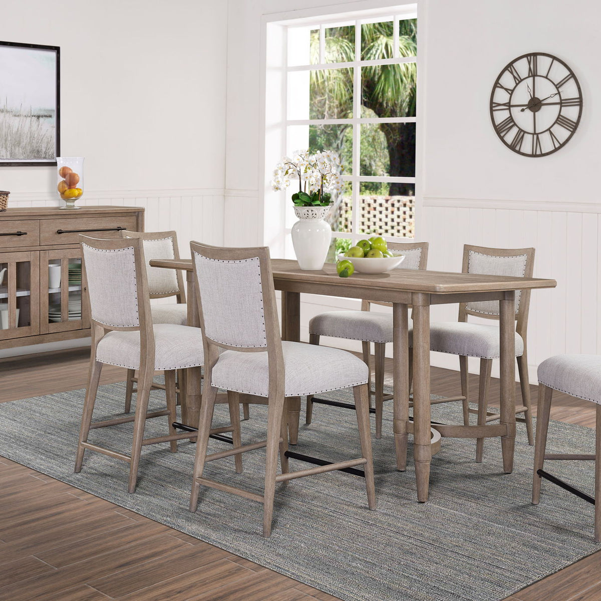 Counter Height Dining Table Colored - Sand