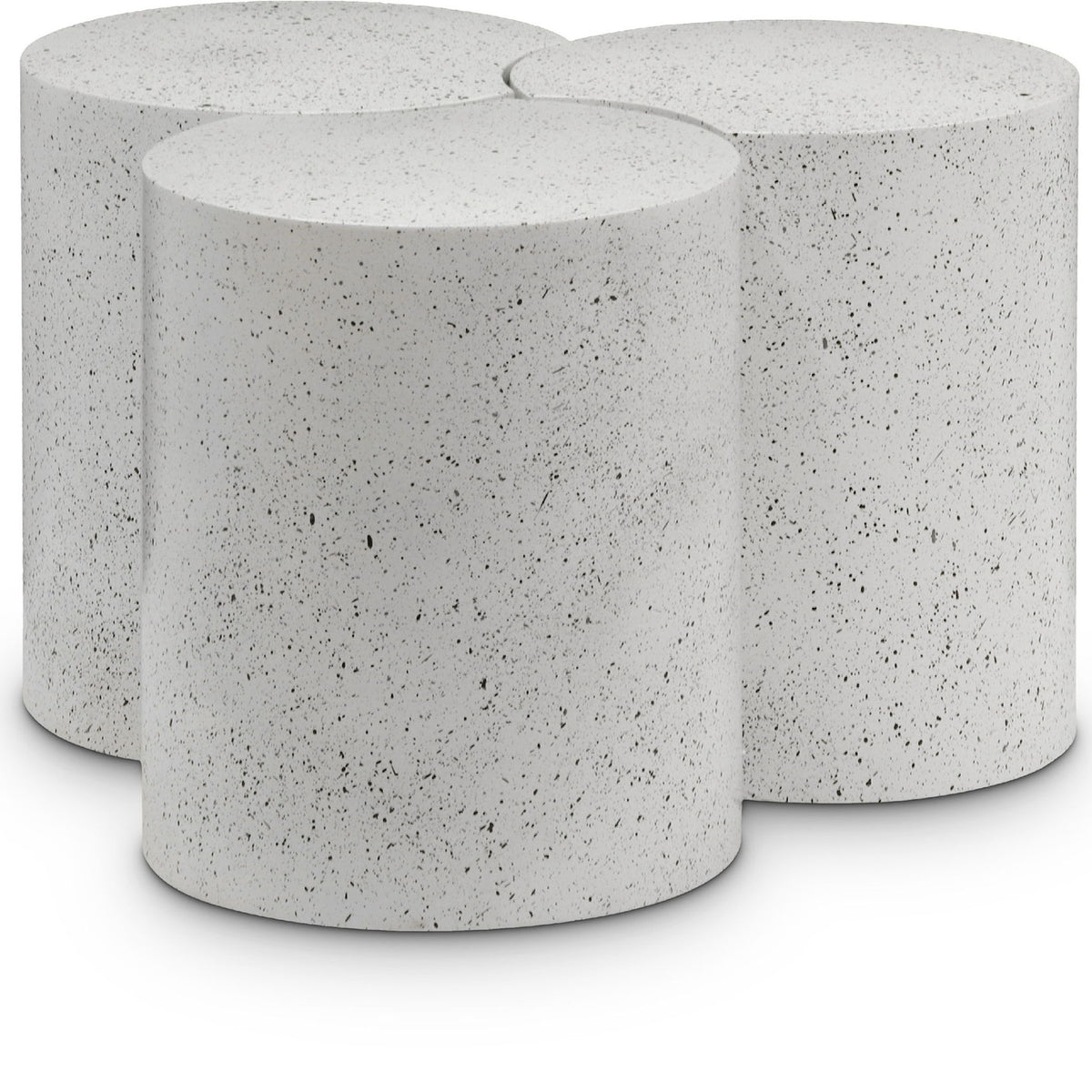 Dimple - 3 Piece Modular Coffee Table - Terazzo Finish