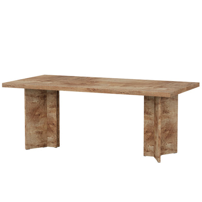Dining Table For 4 - 6 People, Kitchen Table With Thick Top
