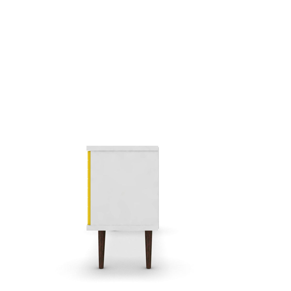 Manhattan Liberty - 53" TV Stand With White Frame