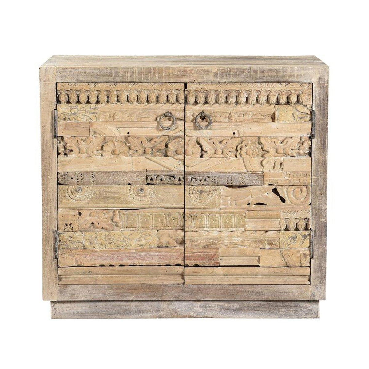 Alta - 2 Door Carved Panel Sideboard - Antique White