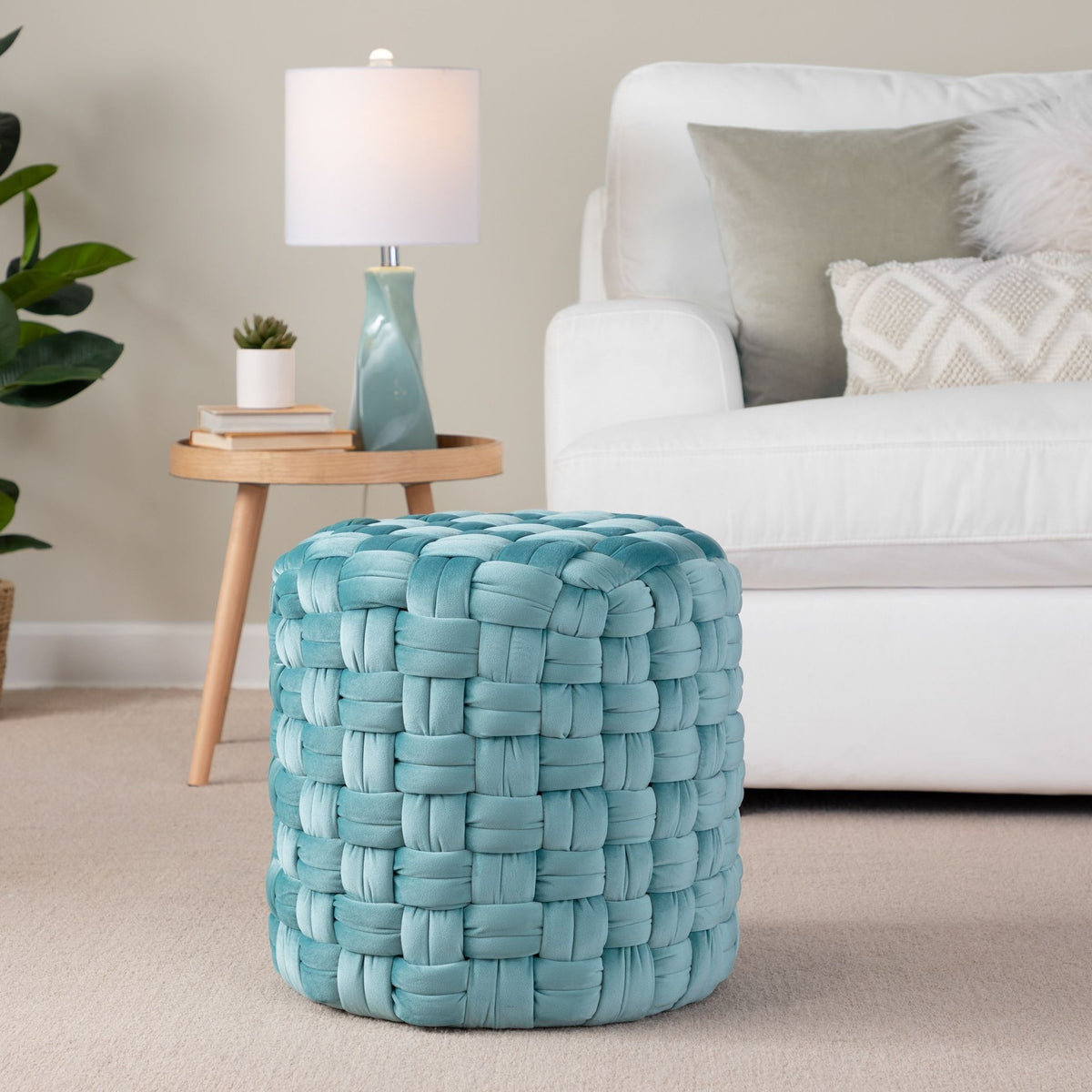 Braided - Versatile Round Ottoman