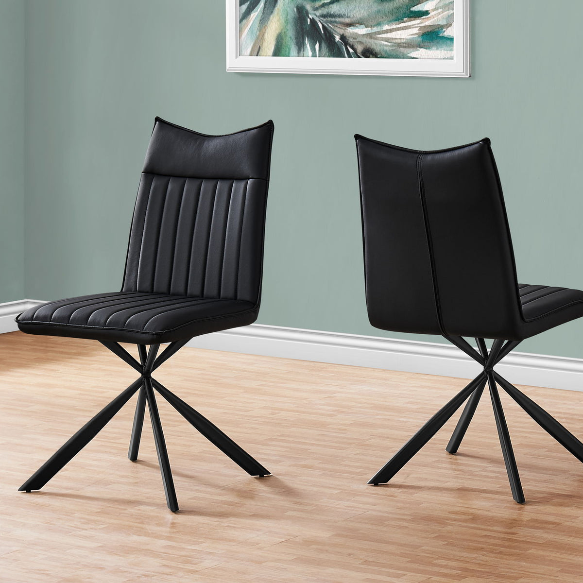 Dining Chair, Side, Upholstered For Dining Room, Modern