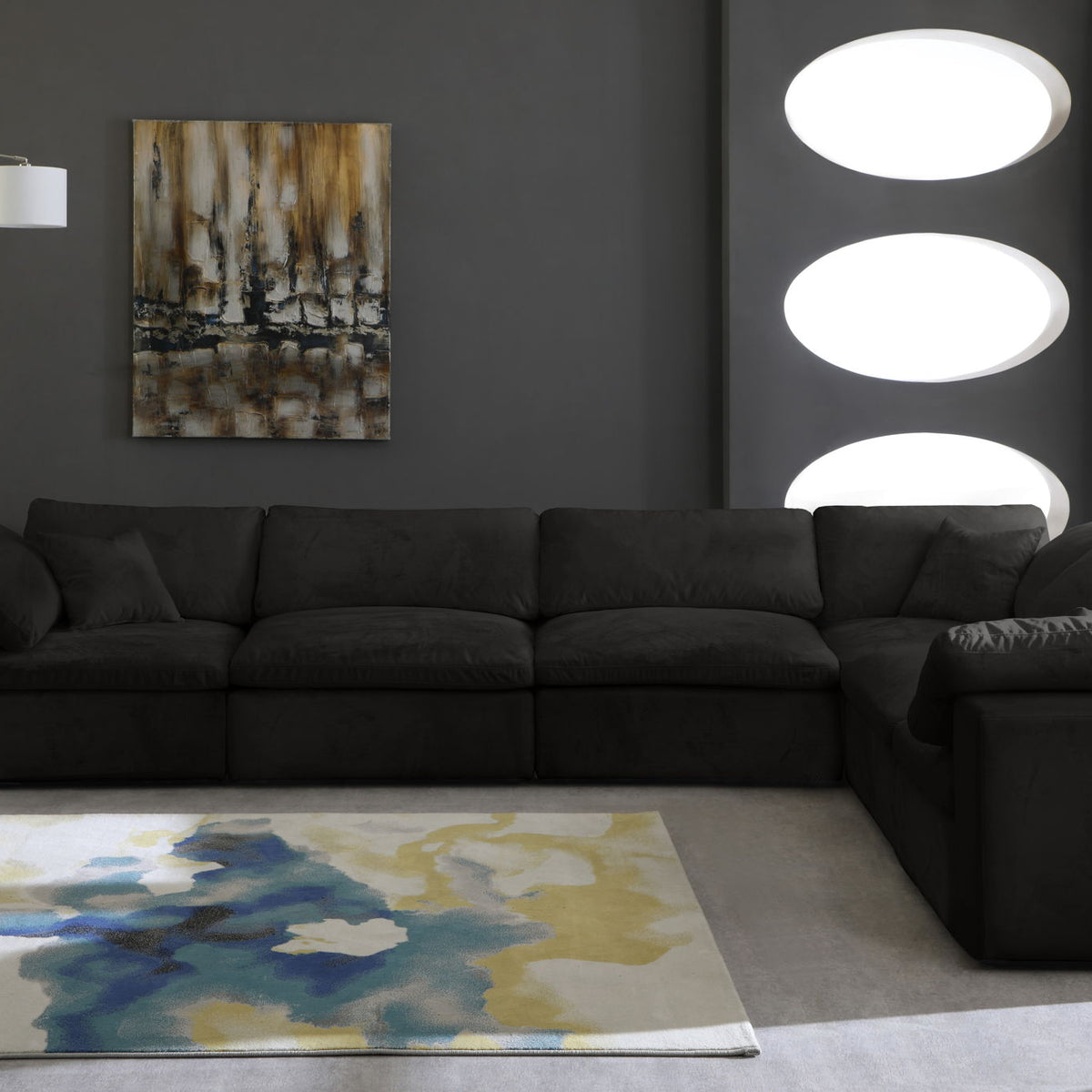 Cozy - 6 Piece Modular Corner Sectional