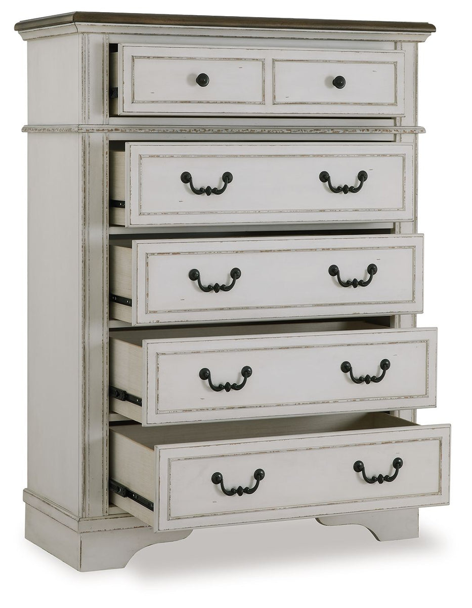 Blendon - Two-tone - Five Drawer Chest