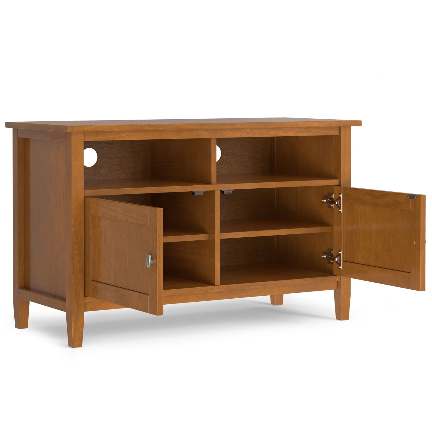 Warm Shaker - TV Media Stand Handcrafted - Brown