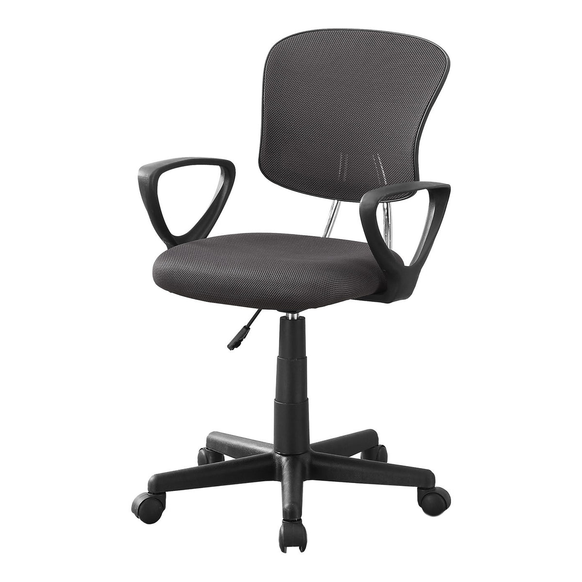 Office Chair, Adjustable Height, Swivel Ergonomic, Armrests, Contemporary