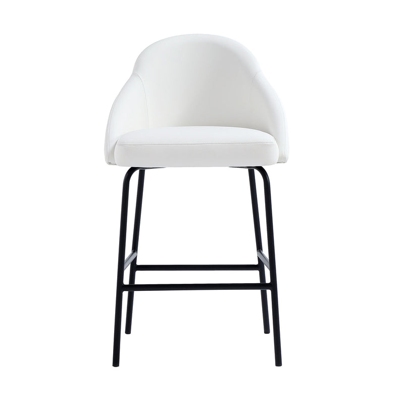 Manhattan Gracie - Counter Stool With Black Base