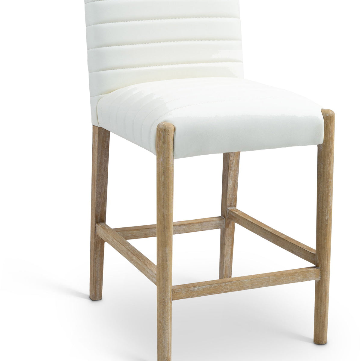 Aimee - Counter Stool - Light Brown Legs