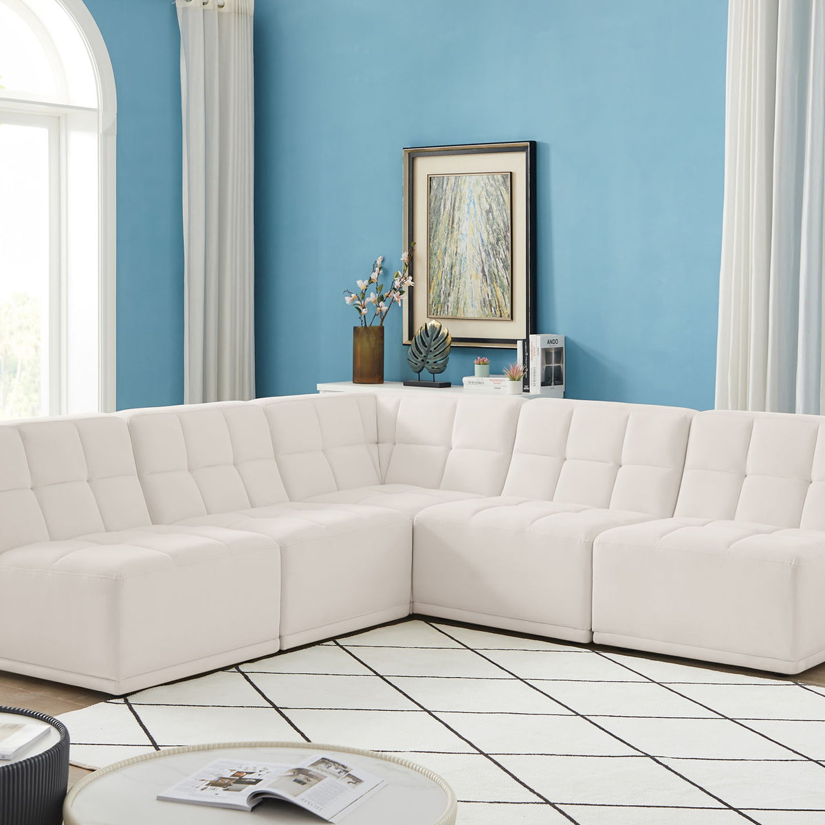 Relax - 5 Piece Modular Sectional