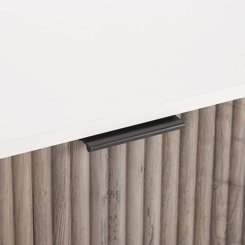 Manhattan Dumbo - Nightstand With White Frame