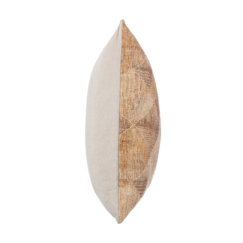 Rev - 22" x 22" LN Pillow - Caramel