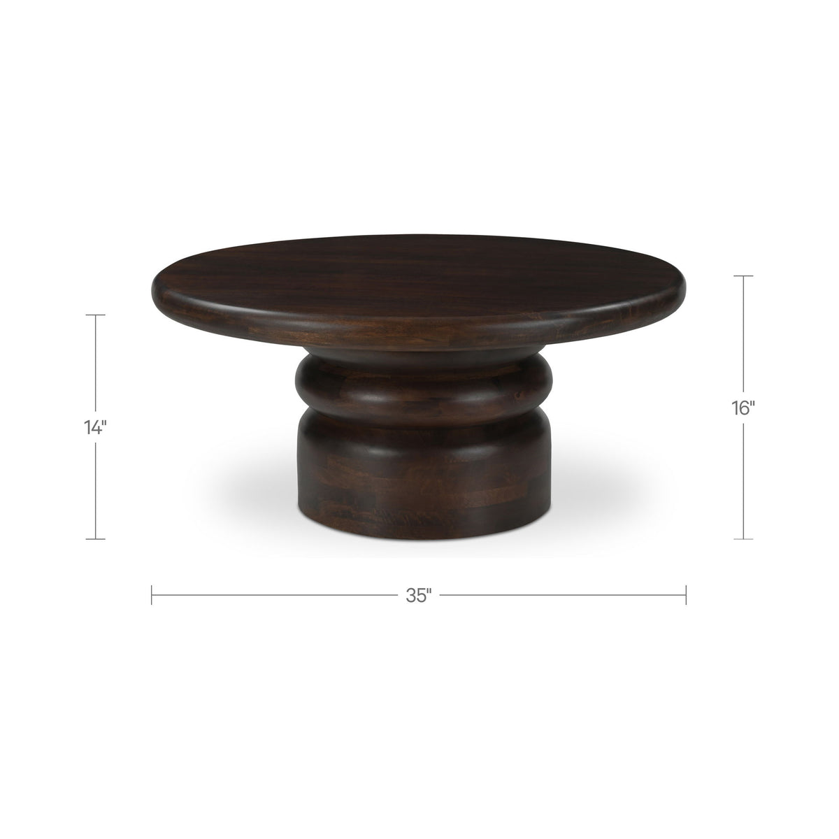 Maro - Coffee Table - Brown